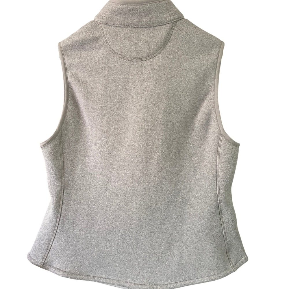 Ridgecut Toughwear Womens Gray Full Zip Fleece Vest Mock Neck Size S RC11011 - Picture 5 of 12